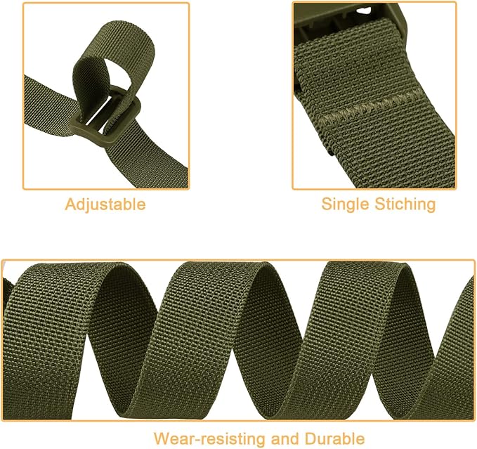 MAGARROW 24" 40" 60" 100" Strap Buckle Packing Straps Adjustable 1-Inch Belt