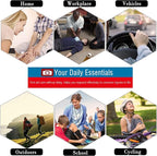 Small Emergency First Aid Kit Including 166 Pieces of Supplies to Clean, Treat, and Protect Minor Injuries for Outdoors, Camping, Auto, Home, and Workplace