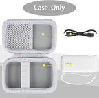 khanka Hard Case Replacement for Anker 3-in-1 Power Bank USB C Charger Block,10,000mAh 10k Portable Charger,Case only. (White)