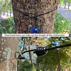 Portable Travel Clothesline with Line Winder Camping Clothesline for Indoor Outdoor Cruise Clothes line RV Clothes line Hotel Laundry line