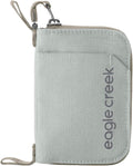 Eagle Creek Stash RFID Wallet – Slim Travel Wallet with RFID Blocking – Secure Passport, Cards & Cash – Lightweight, Water-Resistant Nylon – Zipper Closure – Unisex Design - Storm Grey
