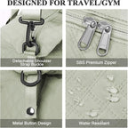 HYC00 Travel Duffel Bag,Carry-on Overnight Weekender Bags for Women,Sports Tote Gym Bag with Wet Pocket