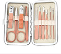 Nail Clippers Set, 10 PCS Professional Manicure Set and Pedicure Kit with Travel Case,Stocking Stuffers, Christmas Gift for Men and Women