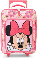 Fast Forward Minnie Mouse Girls Luggage 16" Soft Side Wheeled Pilot Case- Rolling Suitcase 16x12x5