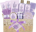 Mothers Day Gifts for Women, Spa Kit, Self-Care Set, Spa Gifts for Women Bath and Body Lavender Honey Gift Set, Spa Gift Basket for Self Care, Relaxing Bath Sets, Grandma, Girlfriend, Sister