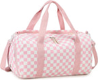 BLUBOON Duffle Bag Girls Kids Cute Gym Bag with Shoes Compartment & Wet Separation Waterproof Sports Overnight Travel Bag