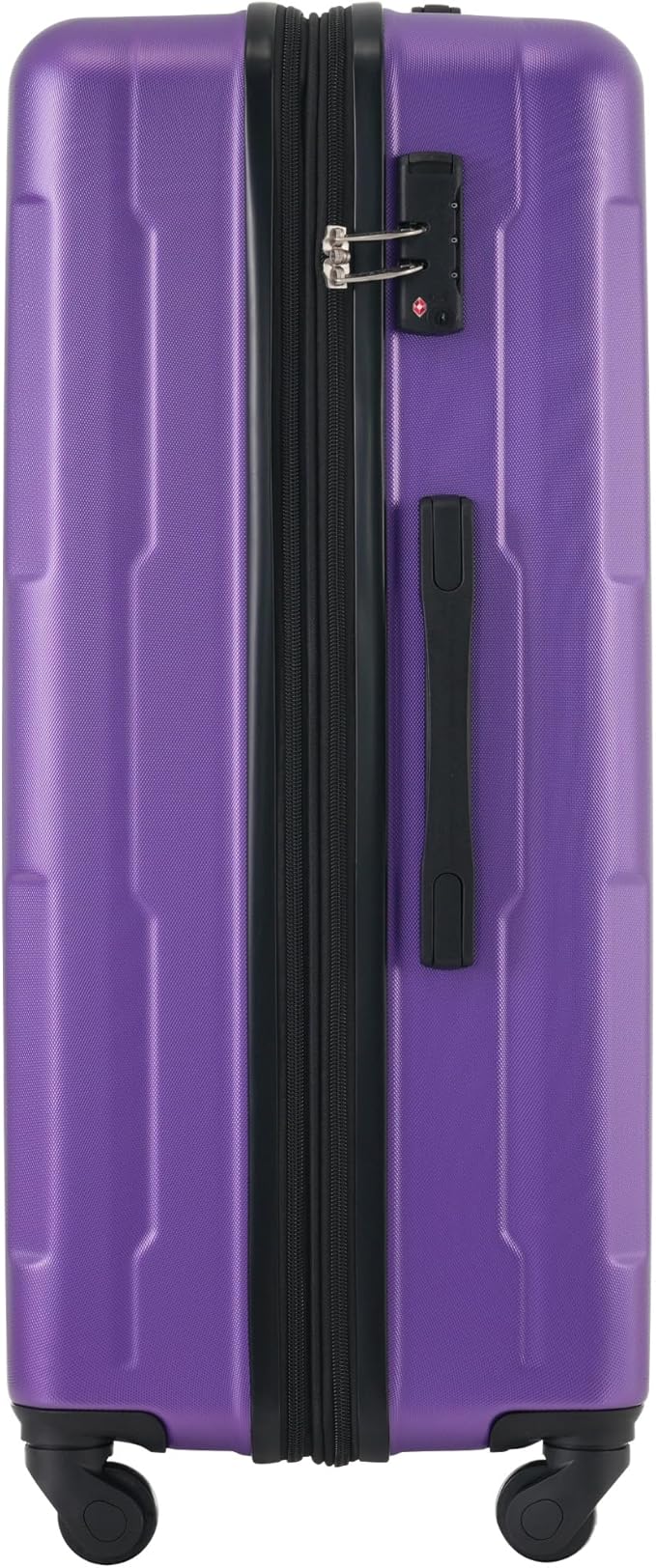 2 Piece Luggage Sets with Bags, Lightweight ExpanableCarry on Luggage Sets, Hardshell ABS Spinner Wheels Suitcase with TSALock,for Women Men, 20 IN & 24 IN, Purple