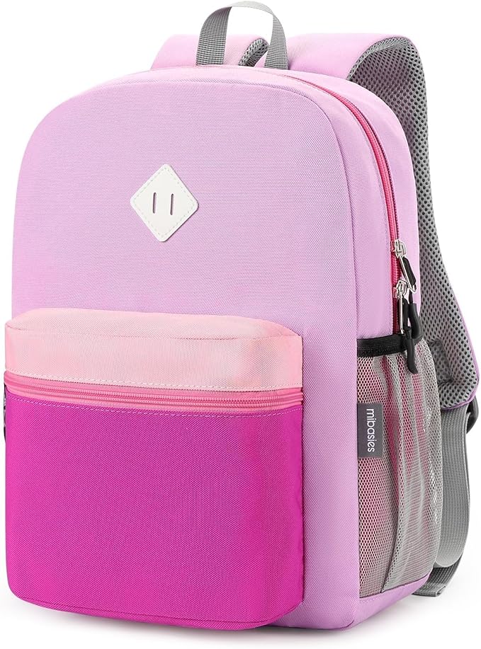 mibasies Kids Backpack for Girls 5-9: Large Girls Backpack for Elementary School