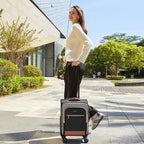 LOVEVOOK Carry On Luggage 22x14x9 Airline Approved,20 Inch Carry-on Suitcase for Women,Softside Suitcases with Wheels,Rolling Checked Luggage with TSA Lock,Lightweight Travel