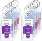 Cruise Luggage Tag Holders for Carnival, Princess, NCL Luggage Tags for Cruise Ship Must Haves 2026 for Cruise Lovers, 10 Pack Cruise Ship Essentials