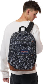 JanSport Cool Backpack with 15-inch Laptop Sleeve, Large Computer Bag Rucksack with 2 Compartments, Ergonomic Straps, Wild West Escape