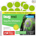 BugMD Squito Stickers Mosquito Repellent Patch for Adults (234 Stickers), Safe & Effective Insect Repellent Patches for Toddlers, Kids, Camping, Beach & Outdoor Essentials