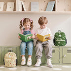STEAMEDBUN Corduroy Toddler Backpack for Boys Girls 2-4, Kids Preschool Backpack for Kindergarten