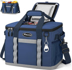 Maelstrom Collapsible Soft Cooler Bag,35/55/75 Cans Beach Cooler with Flip Top Lid, Ice Chest, Leakproof & Portable for Beach, Camping, Road Trips & Grocery Shopping