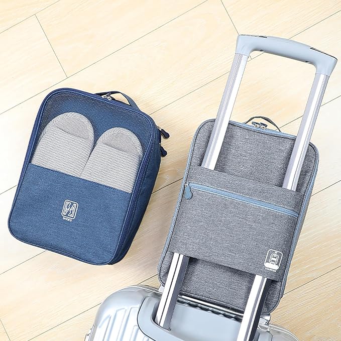 Shoe Bags - Portable Waterproof Organizer, Holds 3-4 Pairs, Travel Essentials