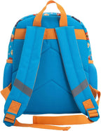 AI ACCESSORY INNOVATIONS Bluey Interactive 12” Mini Backpack For Kids, Bluey & Bingo School Bag for Pre School & Kindergarten, Blue