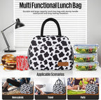 douyadady Lunch Bag Women/Men Lunch Box Women/Men (cow)