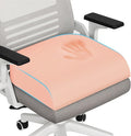 TranquilRelax XLarge Seat Cushion, Memory Foam Cushion for Long Sitting Hours on Office Chair, Home & Car, Non-Slip Chair Pad for Relieving Back & Sciatica & Hip & Coccyx Pain (Pink)