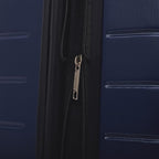 Wrangler Smart Spinner Hardside Luggage, 2 Piece Set, Navy Blue