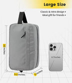 Vorspack Travel Toiletry Bag for Men - Hanging Toiletries Bag Water Resistant Travel Bag for Toiletries Accessories