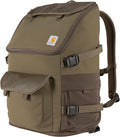 Carhartt 35L Nylon Workday Backpack, Durable Water-Resistant Pack with 15" Laptop Sleeve and Adjustable Shoulder Straps, Tarmac