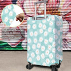 Travel Luggage Cover Suitcase Protector Fits 18-32 Inch Wheel Covers PatternedTravel Related Items Flower Luggage Protector Elastic L