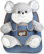 Mouse Backpack, Mouse Toys for Kids 3-5, Toddler Stuffed Animal Gifts for 2 3 4 5 Year Old Girl Boy