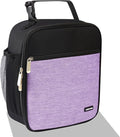 Lovoeo Lunch box Lunch bag for men women Insulated Lunchbox Lunch bags for Work Picnic Travel (Thicken light purple)