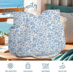 Corduroy Tote Bag for Women,Large Capacity Cute Tote Bags With 6 Pockets,Crossbody Shoulder Handbag for Work Travel Gym