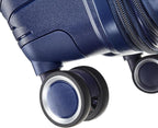 Hard Shell Luggage Sets 4 Piece with 360 Spinner Wheels,Lightweight Suitcase Set with TSA Lock,Travel Luggage Set with Telescoping Handle,Light and Strong,Easy to Clean (Navy Blue 2)