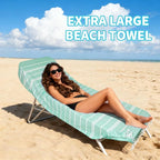 YSYJ 18 Pack Turkish Beach Towel 36 x 71 Inches Beach Towels Soft Lightweight Extra Large Pool Towels Quick Dry Sand Free Turkish Bath Towels Teal