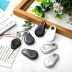 Flutesan 8 Packs Portable GPS Tracking Mobile Tracking Anti Loss Smart Device Key Finder Locator GPS Tracker Device for Pets Dog Cat Wallet Keychain Luggage, Alarm Reminder(Black, White, Gray)