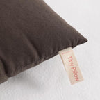 NTBAY Tiny Pillows, Down Alternative 7"x11" 100% Microfiber, Filler: 100% Polyester Mini Pillow for Travel, Pets, Soft Machine Washable Small Pillows for Neck, Wrist, Lumbar and Knee, Dark Brown