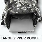 Drawstring Backpack with Mesh Pockets String Gym Bag Sackpack Sandproof Water Resistant Beach Backpack for Men Women