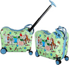 Bioworld Toy Story Kids Ride-On 15" Luggage For Travel and Adventures