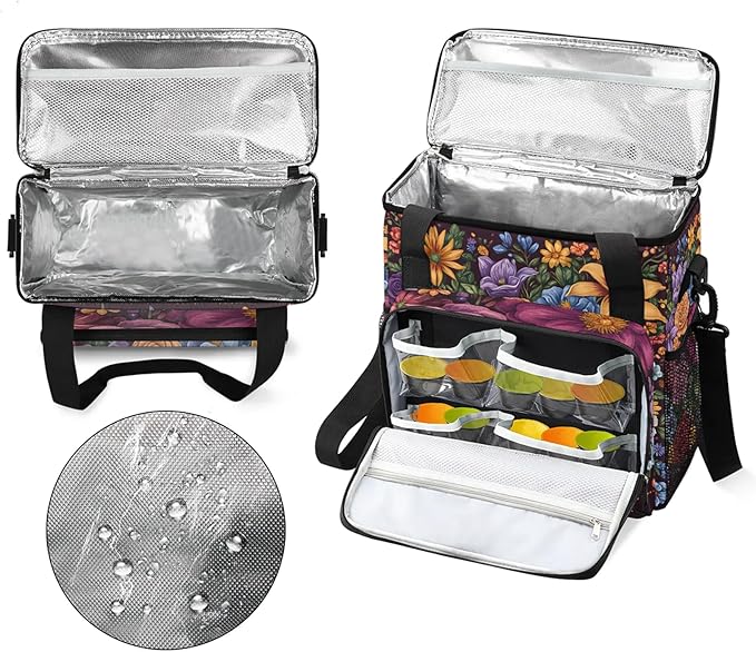 Coffee Maker Travel Bag Compatible with Keurig K-Mini, K-Mini Plus or Other Accessories, Portable Coffee Maker Case with Shoulder Strap for Travel (Bag Only)