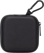 Ginsco Mini-Portable Hard Shell Square Earbuds Case for Apple EarPods/Samsung Galaxy Wired/Wireless Earbuds, Cell Phone Accessories Organizer with Carabiner for Earphones Tech Pouch