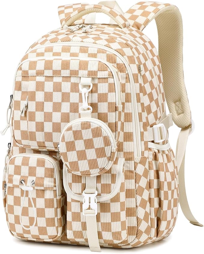 MOONBABY Girls Backpack, Kids Backpack for Girls, School bag for Primary Elementary Teenage, Middle School Students Bookbag