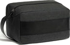 Vorspack Toiletry Bag for Men - Water Resistant Travel Bag for Toiletries, Bathroom Essentials, Travel Accessories, Gifts - Grey