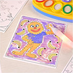 Crayola Color Wonder Magic Light Brush Featuring Ms. Rachel, MessFree Coloring Set with Songs, Paint Set for Toddlers, Art Gift for Kids, Ages 3 & Up