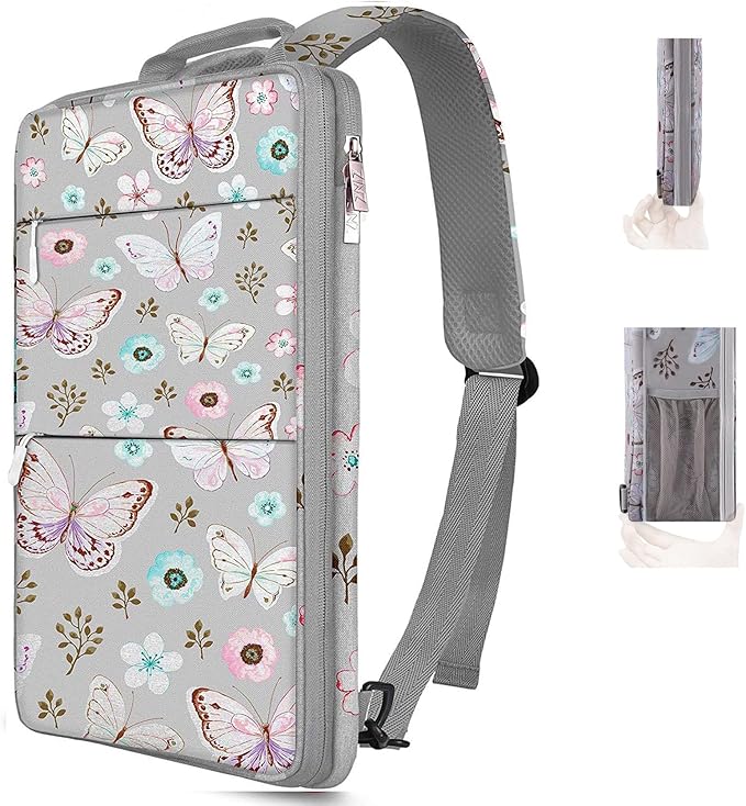 ZINZ Slim & Expandable Laptop Backpack 15 15.6 16 Inch Case, Water Resistant Travel Backpack Compatible with MacBook Pro/Neo 16" 15", Dell XPS 15 16 and Most 15" 15.6" 16" Notebooks，P01A01