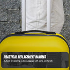 Replacement Luggage Weightable Handle, Rubber Handheld Weight Scale, Luggage Handle Suitcase Strap with Graduated Mechanical Scale