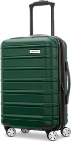 Samsonite Omni 2 Hardside 2 Piece Set - Includes Global Carry-On & Medium Checked Suitcases - 360° Dual Spinner Wheels - Integrated TSA Lock & Expansion - Amazon Exclusive - Emerald Green