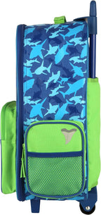 Stephen Joseph Kids Classic Rolling Luggage, Kids Luggage, Toddler Rolling Travel Carry On, Kids Suitcase with wheels,