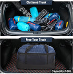 REDCAMP Foldable Travel Bag, Large Sports Bag, 75L/96L/100L, Lightweight Waterproof Tote Bag