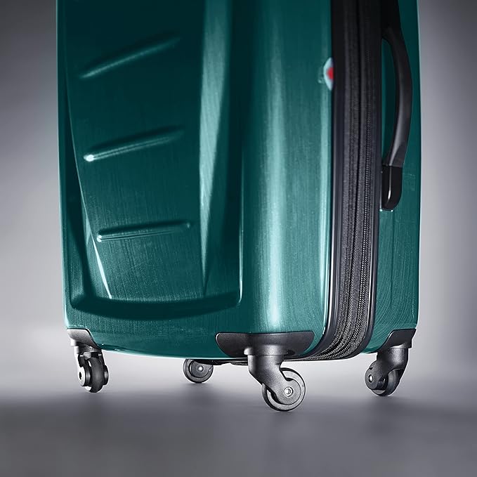 Samsonite Winfield 2 Hardside Luggage with Spinner Wheels, 3-Piece Set (20/24/28), Cactus Green