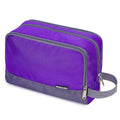 Toiletry Bag for Men Hanging Dopp Kit Water Resistant Shaving Bag Small Toiletry Bag for Traveling (Dark Purple)