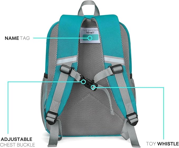 mibasies Kids Backpack for Boys 4-6: Boys Backpacks for Elementary Kindergarten