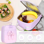 DIGOBAY Backpack for Girls, 3PCS Girls Backpack for School with Lunch Bag Pencil Case, Cute Kids Teens Bookbag for Kindergarten Elementary Preschool Middle School