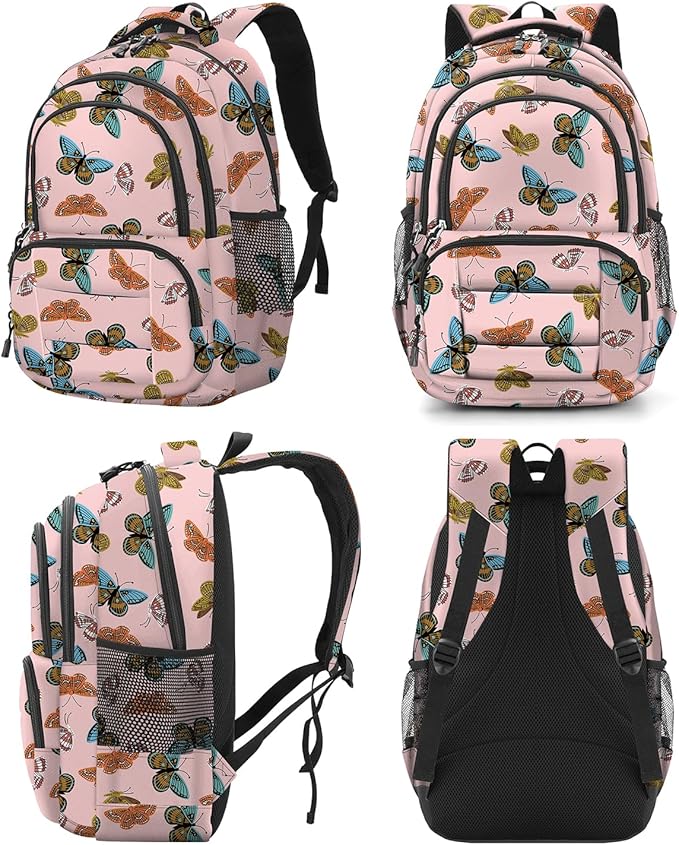 rickyh style School Backpack Travel Bag for Men & Women Lightweight College Back Pack with Laptop Compartmen